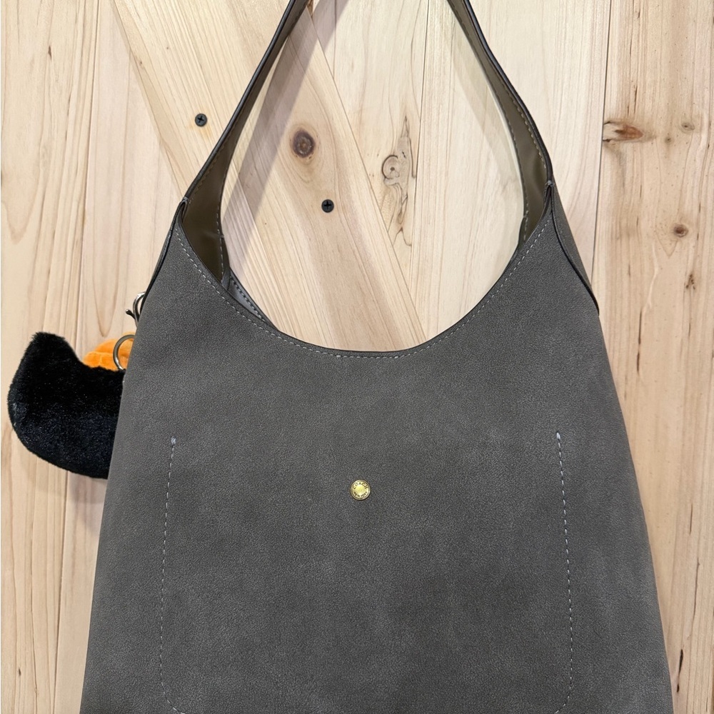 Coach Gray Shoulder Bag - Picture 2 of 4